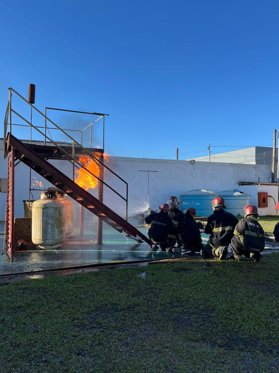 Treinamento prático em segurança do trabalho